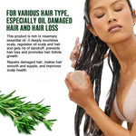 Natural Rosemary Hair Growth Shampoo Bar for Deep Scalp Cleansing
