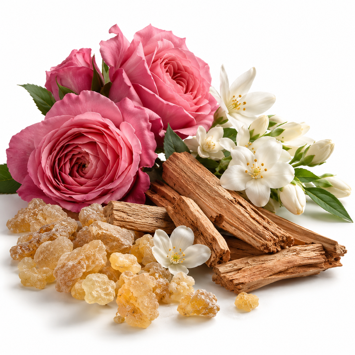 Oud & Roses Long-Lasting Perfume-AHMAD Al MUGHRIBI