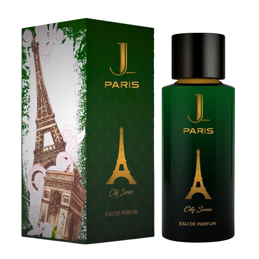 Paris Eau de Parfum City Series Romantic Rose and Vanilla Fragrance