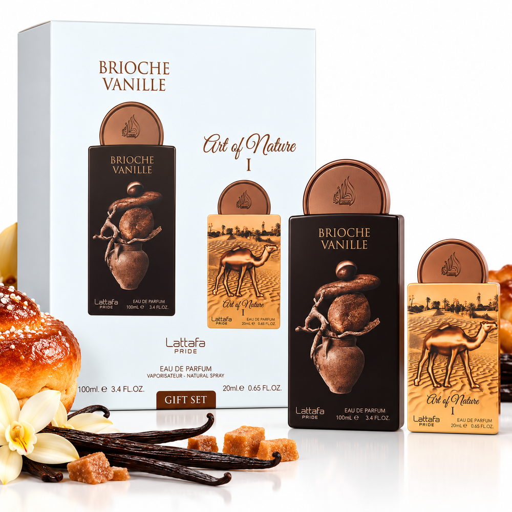 Brioche Vanille by Lattafa Pride 2-Piece Gift Set
