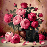 Jan London Roses Artwork Luxury Damask Rose Floral Perfume 80ml