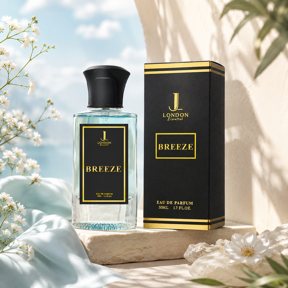 Breeze Floral Eau de Parfum Long Lasting Minimalist 50ml Spray