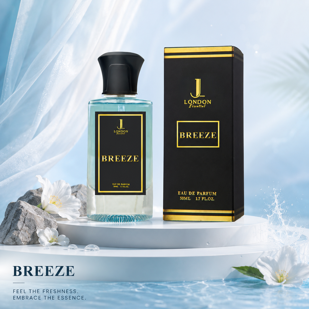 Breeze Floral Eau de Parfum Long Lasting Minimalist 50ml Spray