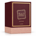 Khamrah Dukhan Eau De Parfum 100ml – Smoky Spicy Amber Fragrance-LATTAFA