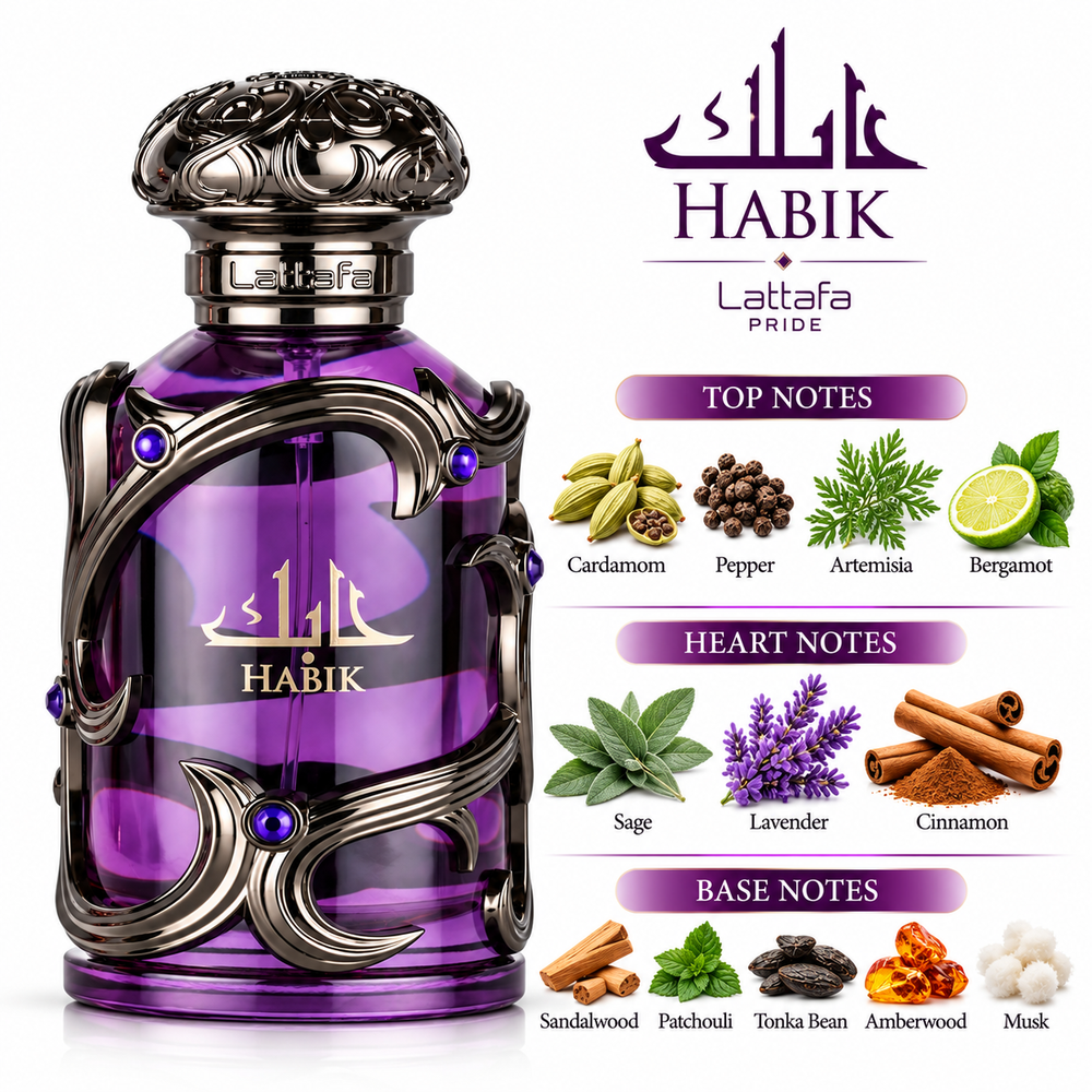 Habik Men Eau De Parfum – Bold & Sophisticated Fragrance-lattafa