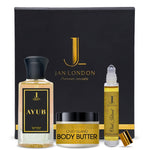 Luxury JAN LONDON Ayub Gift Set with Perfume and Body Butter