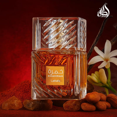 Lattafa Khamrah Eau de Parfum Spray for Unisex 100ml (3.4 oz)