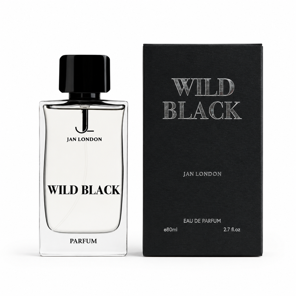 Wild Black by Jan London Bold Niche Eau de Parfum 80ml