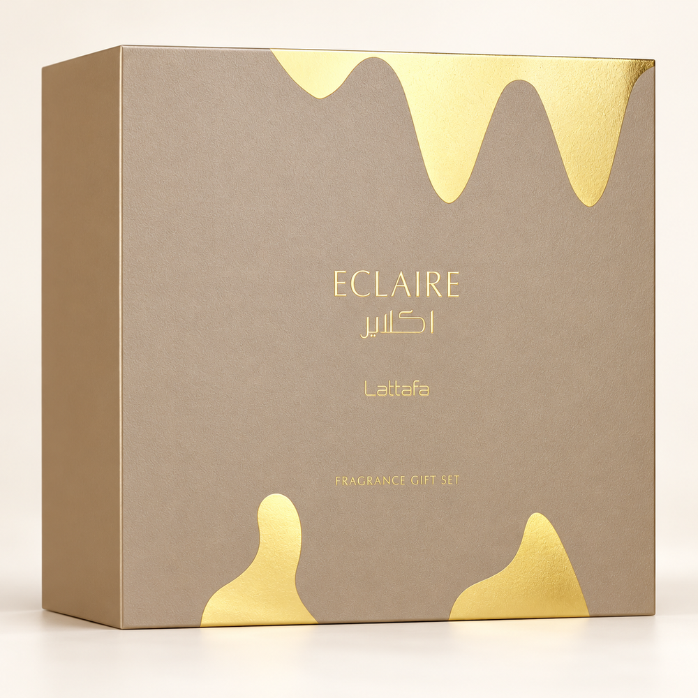 Eclaire Gift Set – 100ml + 12ml + Hair Mist-LATTAFA