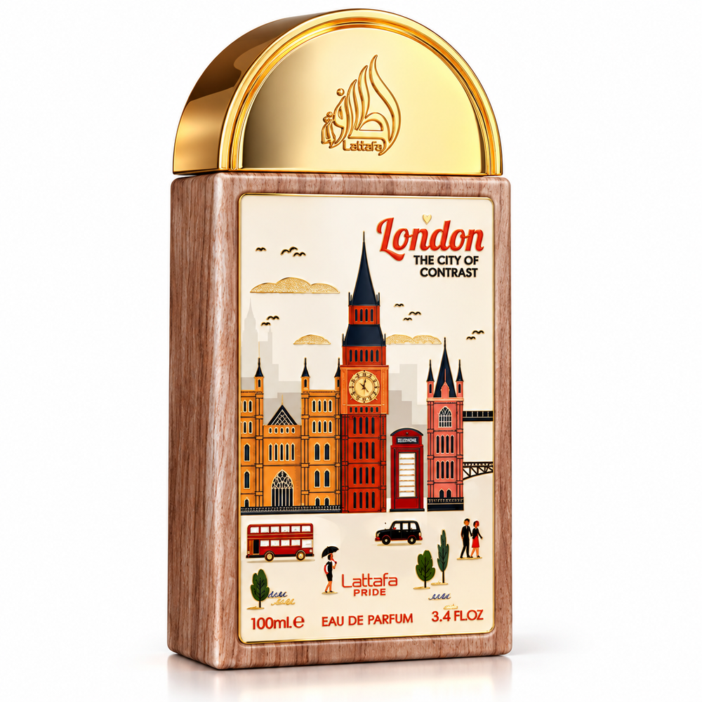 London The City of Contrast Eau De Parfum 100ml-LATTAFA