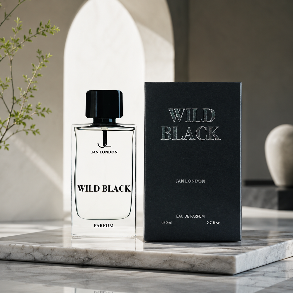 Wild Black by Jan London Bold Niche Eau de Parfum 80ml