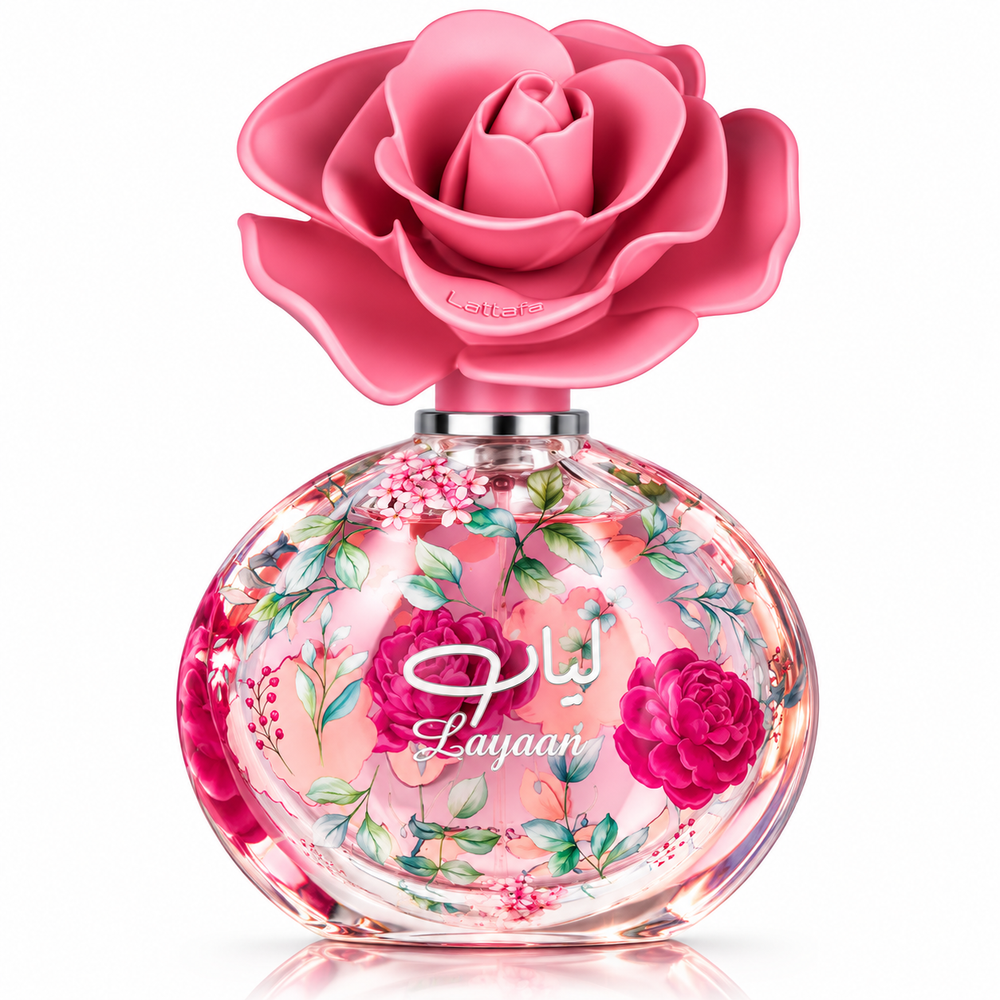 Layaan Eau De Parfum 100ml – Elegant Floral Fruity Fragrance-LATTAFA