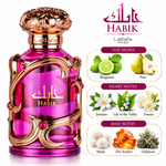 Habik Women Eau De Parfum 100ml – Elegant Floral & Musky Fragrance-Lattafa