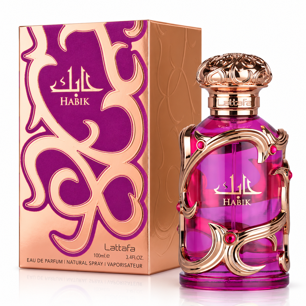 Habik Women Eau De Parfum 100ml – Elegant Floral & Musky Fragrance-Lattafa