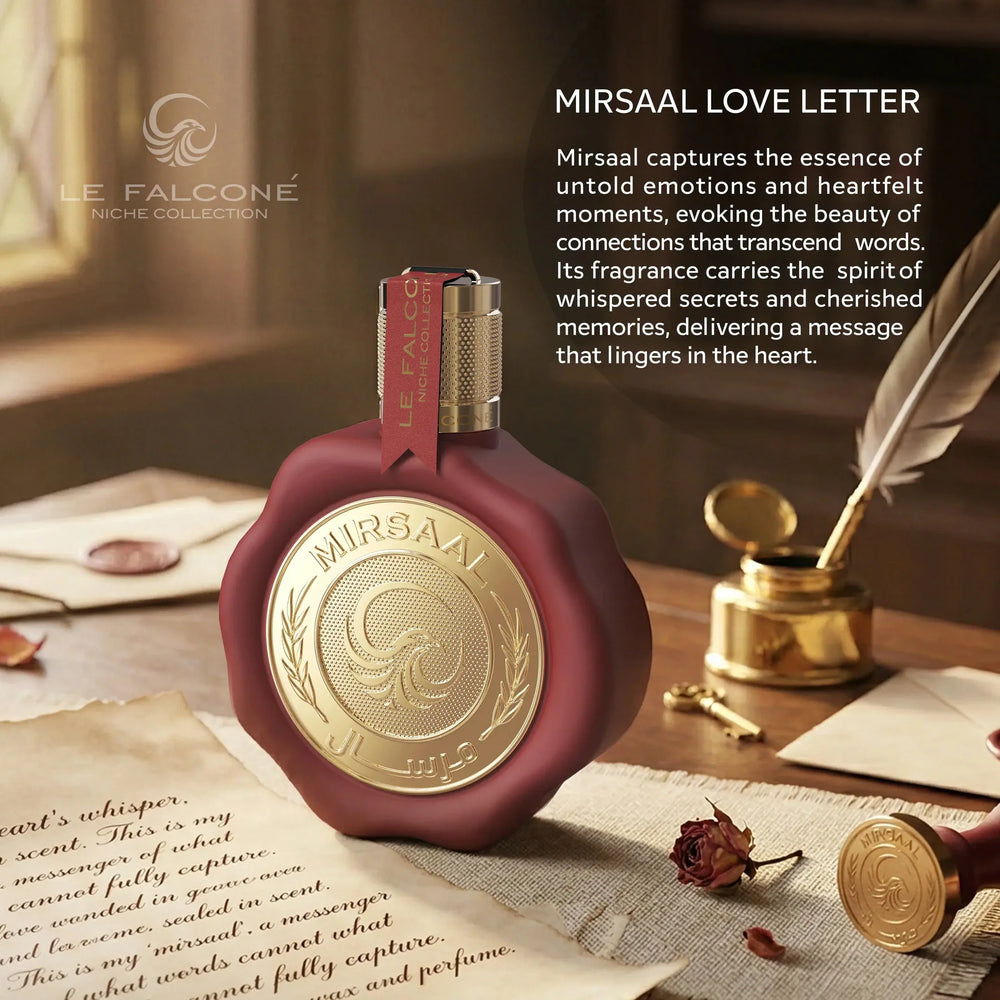 Mirsaal Love Letter – Elegant Romance in a Bottle