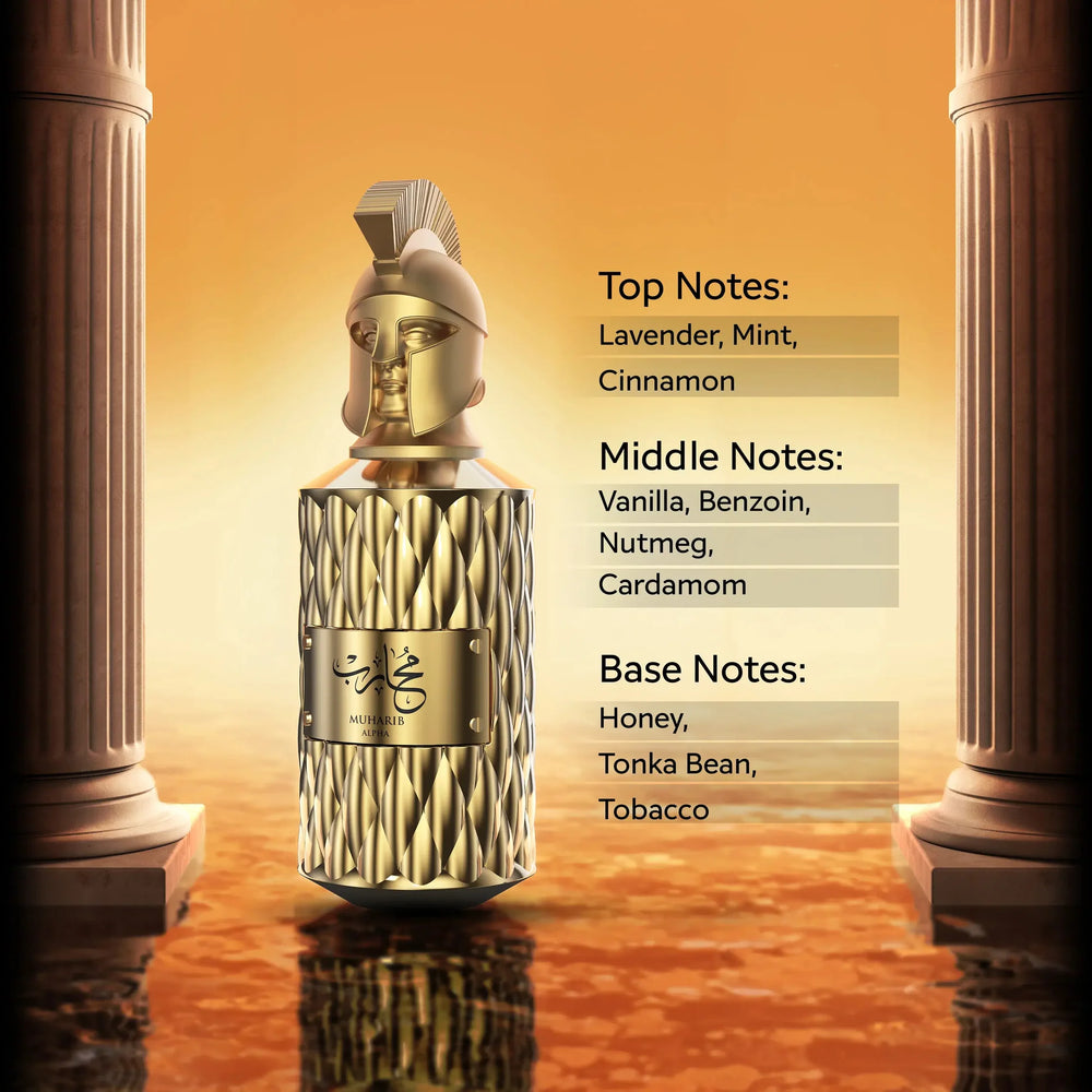 Muharib Alpha – Bold & Long-Lasting Eau de Parfum
