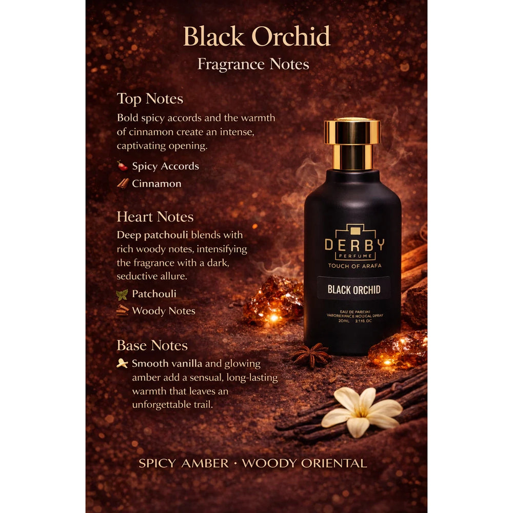 Black Orchid By Derby Perfumes