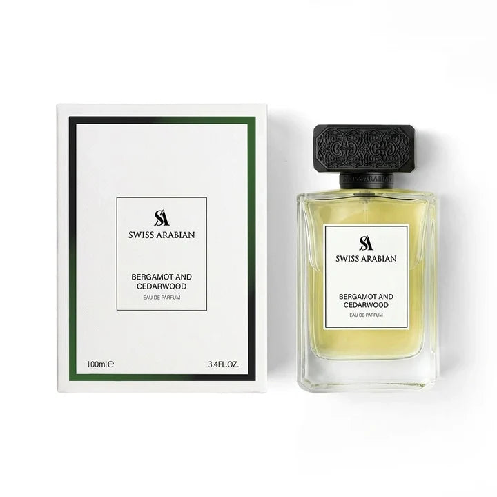 Bergamot and Cedarwood - By Swiss Arabian - EDP - For Him - 100ML