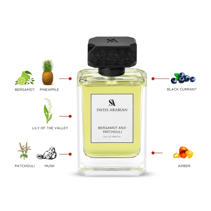 Bergamot and Patchouli By Swiss Arabian - EDP - 100ML
