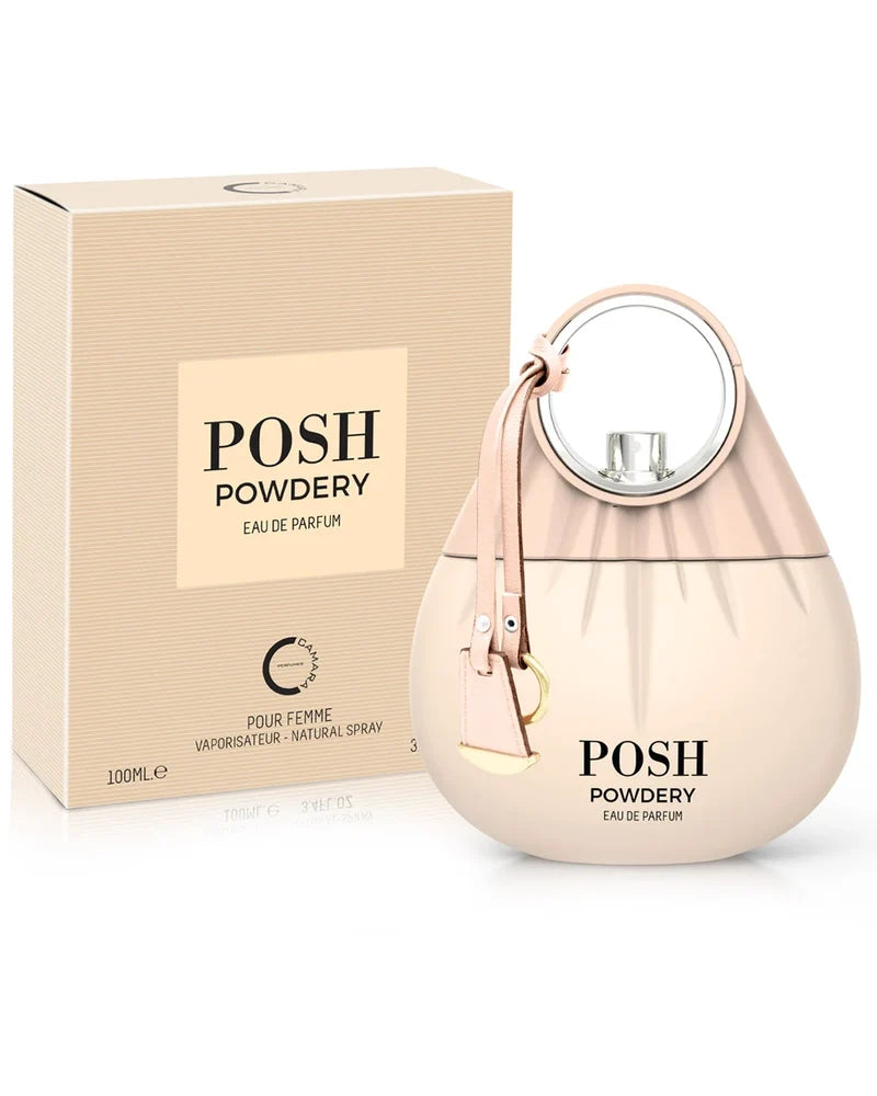 Posh Powdery – Soft Elegance, Luxurious Charm
