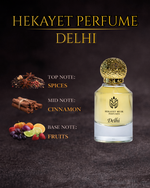 Hekayet Delhi Eau de Parfum 100ml – Spicy Cinnamon Fruity Unisex Perfume | Long Lasting Luxury Fragranc