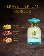 Hekayet Fairouz Eau de Parfum 100ml – Floral Fruity Sweet Unisex Perfume | Long Lasting Luxury Fragrance