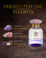 Hekayet Fluorita Eau de Parfum 100ml – Lilac Rose Floral Musk Unisex Perfume | Long Lasting Luxury Fragrance