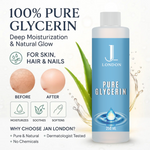 Jan London 100% Pure Glycerin Moisturizing Skin Nourishing Liquid