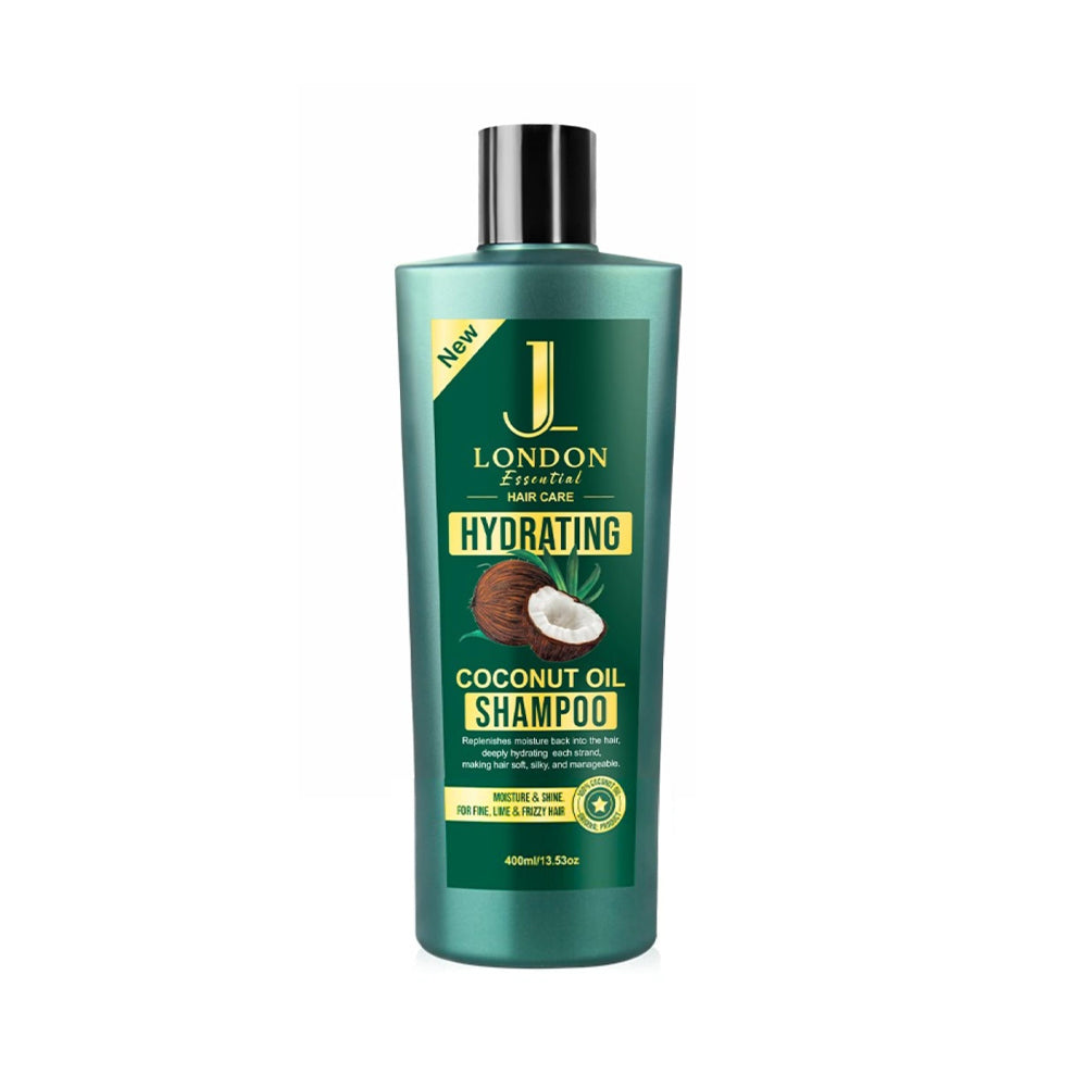 Jan London Hydrating Coconut Oil Shampoo Sulfate Free Moisturizing Formula