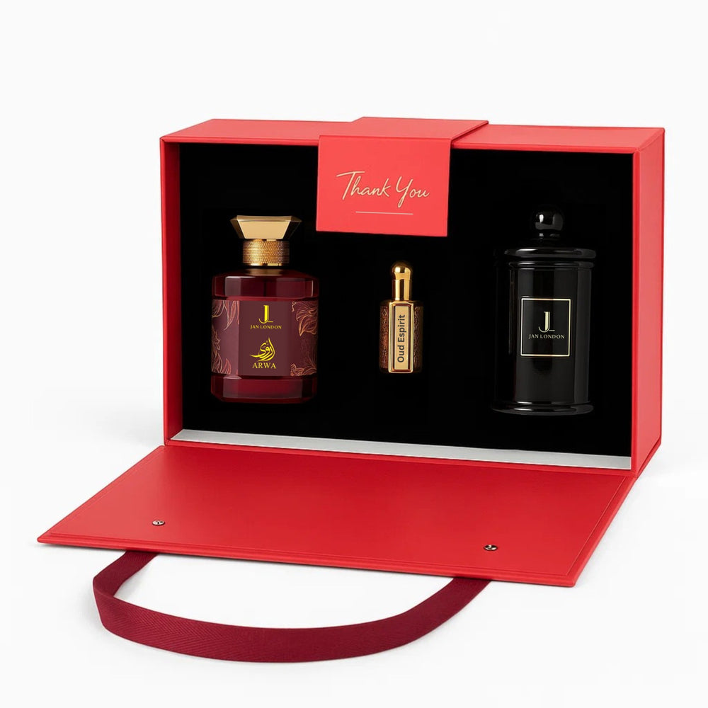 Jan London Luxury Gift Sets – Arwa Perfume, Oud Esprit & Bakhoor