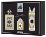 King Of Arabia by Lattafa Pride 3-Piece Gift Set – 100ml + 20ml + 200ml