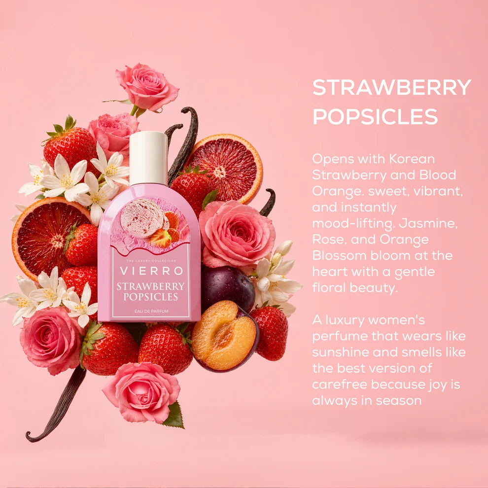 Strawberry Popsicles – A Juicy Burst of Strawberry