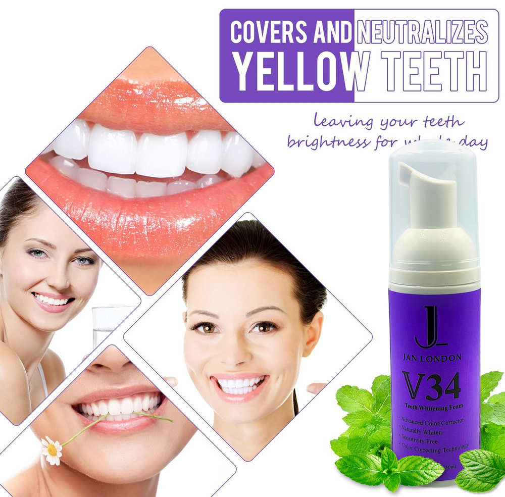 Jan London Teeth Whitening Foam for Aligners and Retainers
