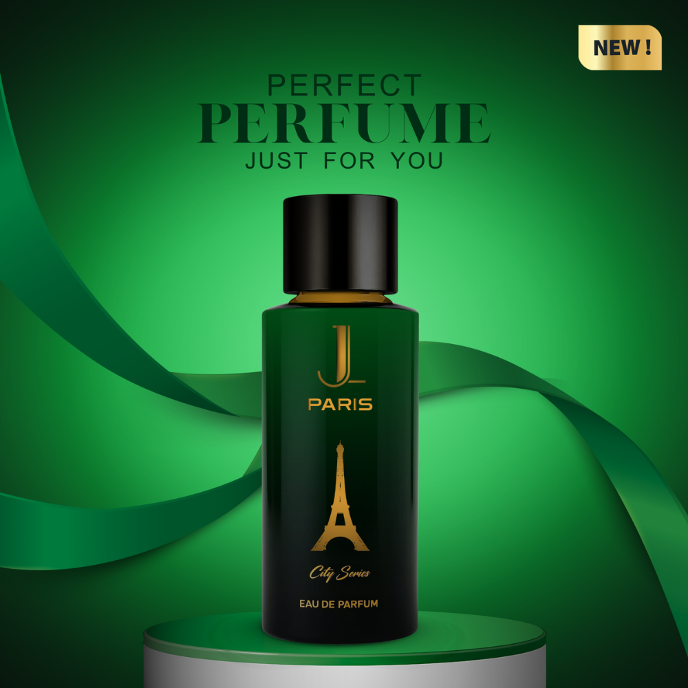 Paris Eau de Parfum City Series Romantic Rose and Vanilla Fragrance