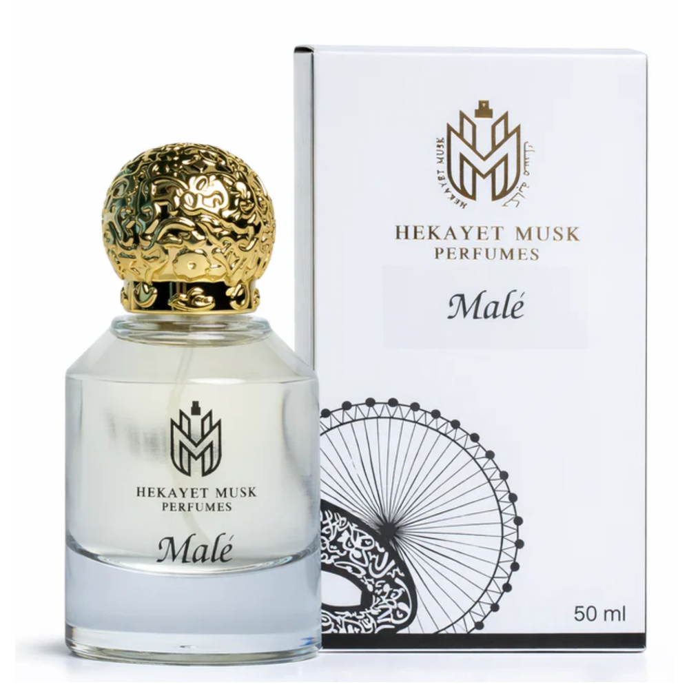 Hekayet Male Eau de Parfum 100ml – Green Apple Mint Woody Vanilla Perfume for Men | Long Lasting Fresh Luxury Fragrance