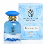 Hekayet Aquamarine Eau de Parfum 100ml – Amber Oud Leather Patchouli Unisex Perfume | Long Lasting Luxury Fragrance
