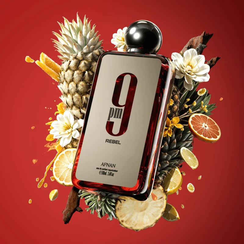 9 PM Rebel - Amber - Fruity - Woody - 100ml