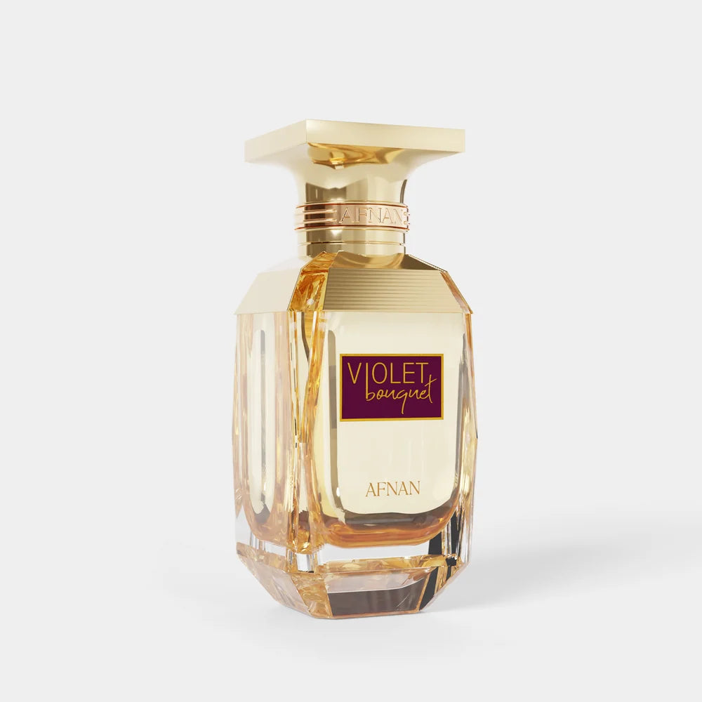 Afnan Violet Bouquet – An Irresistible Floral Fantasy