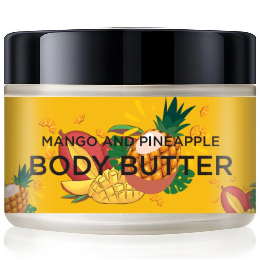 Jan London Mango and Pineapple Body Butter Tropical Skin Moisturizer 50ml