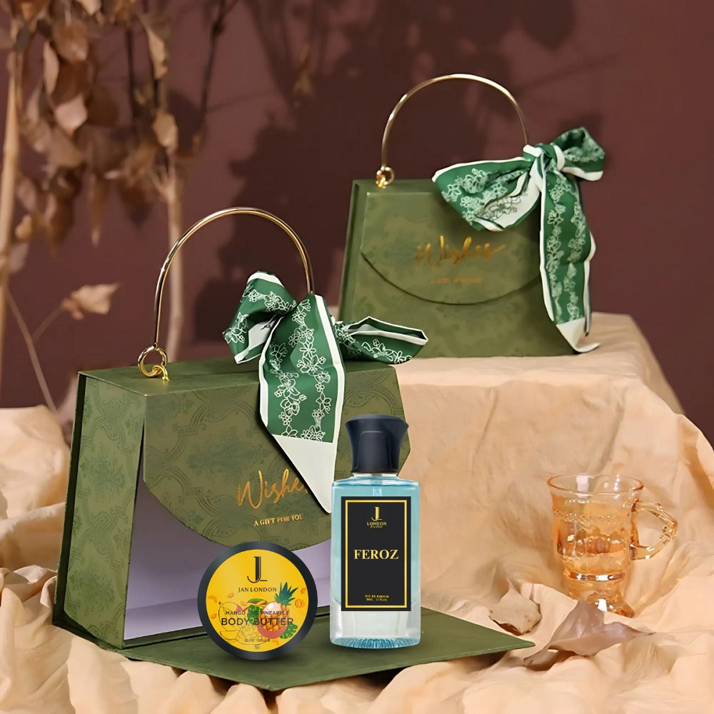 Jan London Feroz Tropical Perfume Mango Body Butter Gift Set