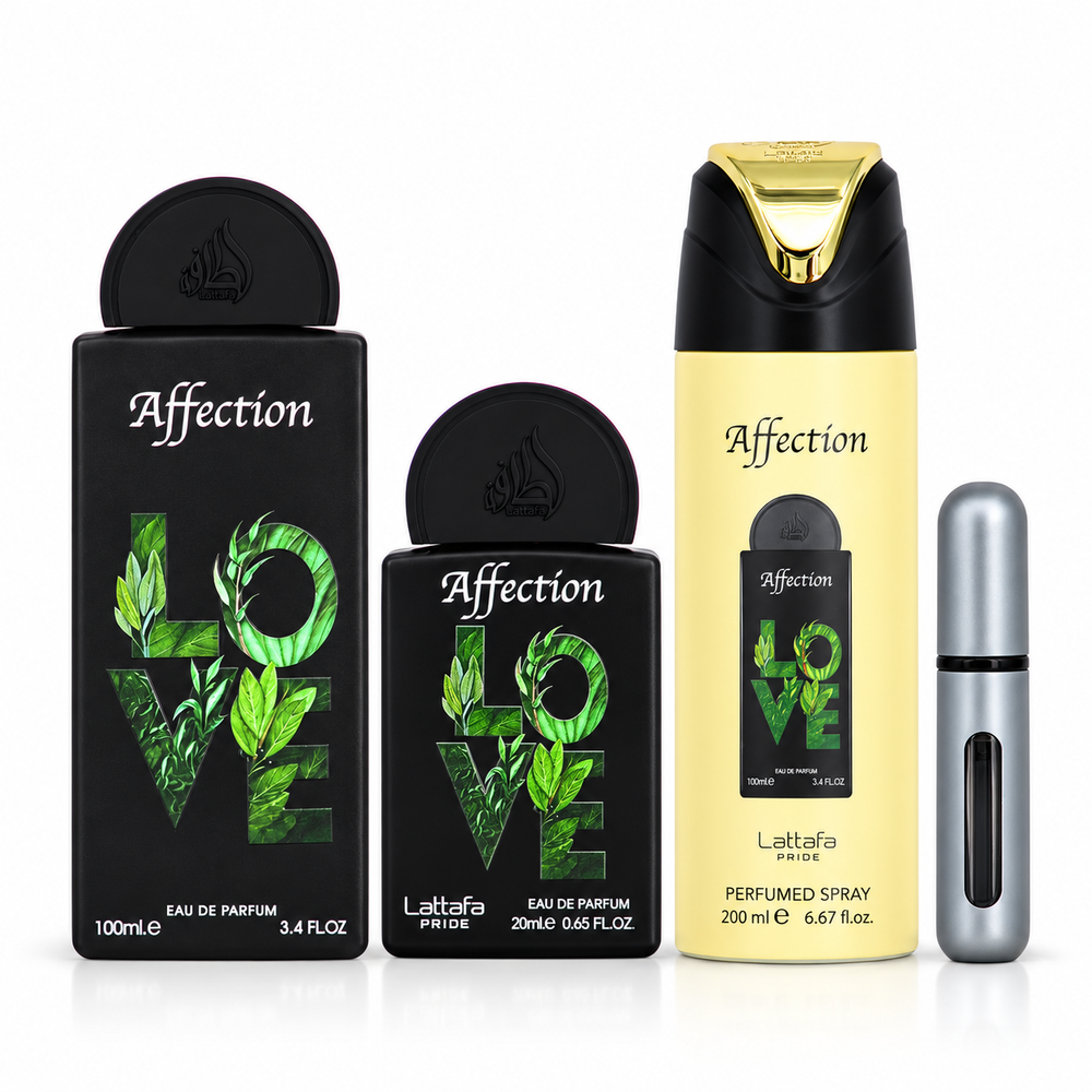 Affection by Lattafa Pride 3-Piece Gift Set – 100ml + 20ml + 200ml