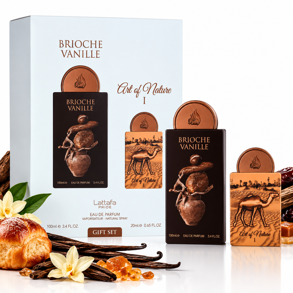 Brioche Vanille by Lattafa Pride 2-Piece Gift Set