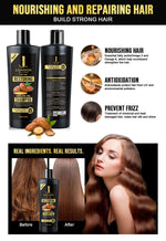 Jan London Argan Oil and Keratin Hair Restoration Strengthening Duo
