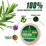 Natural Rosemary Hair Growth Shampoo Bar for Deep Scalp Cleansing