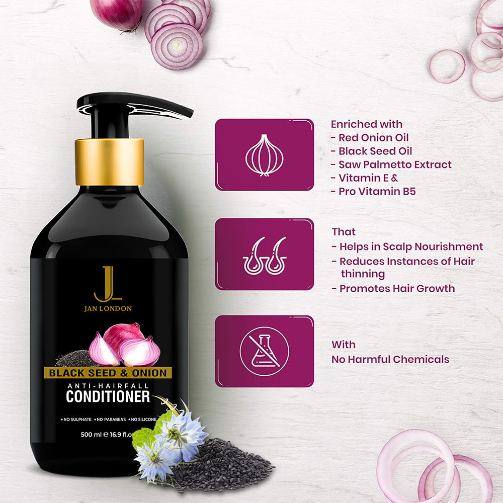 Jan London Blackseed and Onion Nourishing Anti Hair Fall Conditioner