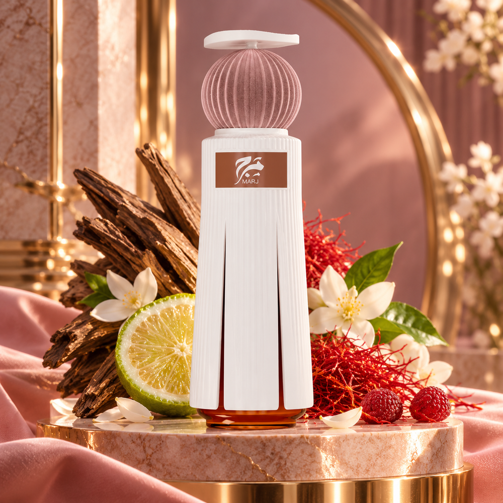 Ahmed Al Maghribi Marj 60ML | eau de parfum | Perfume for men | Perfume for women | long sillage | Bergamot | Patchouli | Sandalwood | Violet | Perfumes