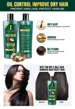 Jan London Coconut Oil and Keratin Hydrating Hair Care Duo