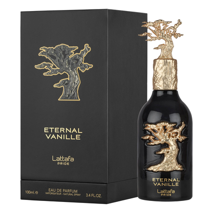 Eternal Vanille Eau de Parfum 100ml – Luxury Sweet Vanilla Gourmand Unisex Perfume-LATTAFA