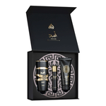 Asad Gift Set – 100ml EDP + 12ml Mini + Shower Gel-LATTAFA