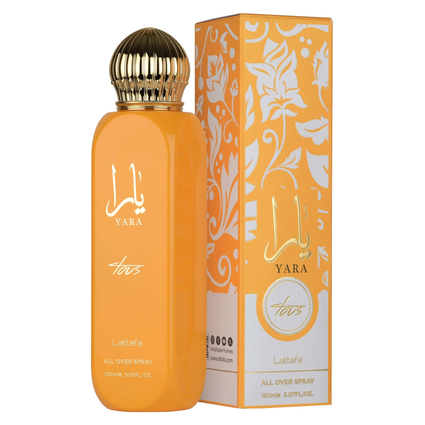 Yara Tous All Over Spray – Tropical Fruity Floral Body Spray-LATTAFA
